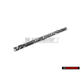 Γνήσιο VW TRANSPORTER Οπίσθιο Σήμα Έμβλημα Χρωμέ - 701853689E Z10