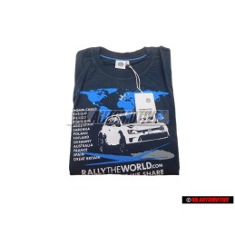 Γνήσιο VW T-Shirt (Αντρικό) Σκούρο Μπλε/Λευκό - 6RV084200D BRL