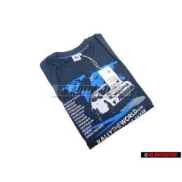 Γνήσιο VW T-Shirt (Αντρικό) Σκούρο Μπλε/Λευκό - 6RV084200D BRL