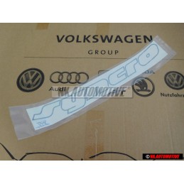 Γνήσιο VW Σήμα Μεμβράνης Σατινέ Μαύρο - 701853679 6BX