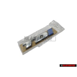 Γνήσιο VW TDI Οπίσθιο Σήμα Έμβλημα Χρωμέ Μπλέ - 7D0853675C HCE