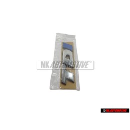 Γνήσιο VW TDI Οπίσθιο Σήμα Έμβλημα Χρωμέ Μπλέ - 7D0853675C HCE