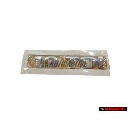 Γνήσιο VW 1.9 TDI Οπίσθιο Σήμα Έμβλημα Χρωμέ - 1K0853675H 739