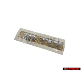 Γνήσιο VW 1.9 TDI Οπίσθιο Σήμα Έμβλημα Χρωμέ - 1K0853675H 739