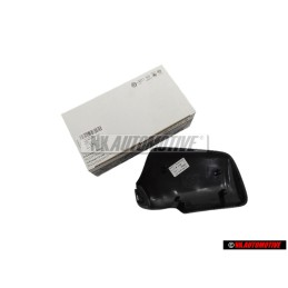 Γνήσιο VW Καπάκι Για Καθρέφτη Σατινέ Μαύρο - 1H0857538C 01C