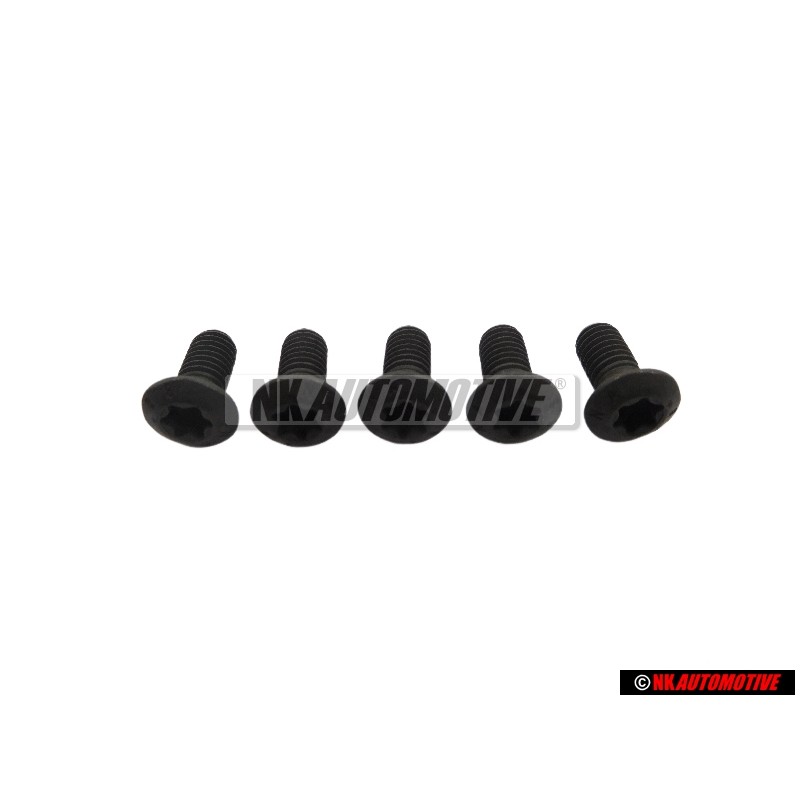 5x Γνήσιο VW Εσωτ. Εξάγ. Στρογγ Φρεζ Βίδα - N 10119301
