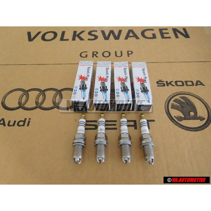 4x Γνήσιο VW Μπουζί 'Longlife' - 101000004AA