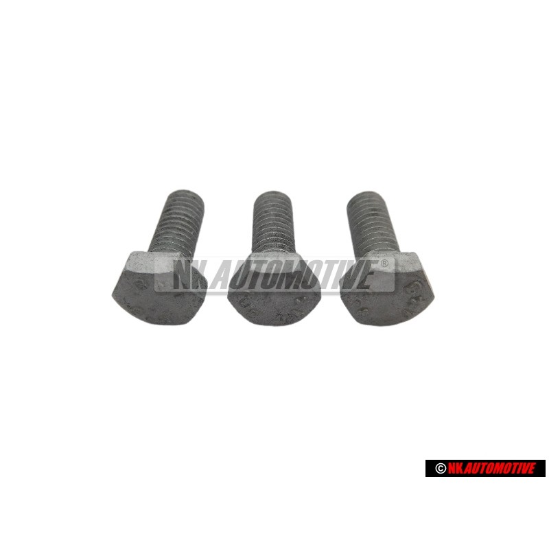 3x Γνήσιο VW Βίδα Με Εξαγωνική Κεφαλή - N 01021527