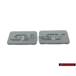 2x Γνήσιο VW PASSAT GT Πλαϊνό Σήμα Έμβλημα PrimeΚόκκινο - 357853688B GRU