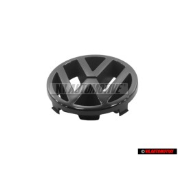 Γνήσιο VW Εμπρόσθιο Σήμα Έμβλημα Μάσκας Μάυρο - 251853601A