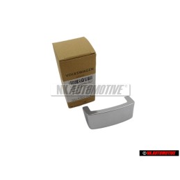 Γνήσιο VW Πλακέτα Σήμα Έμβλημα Τιμονιού Αλουμίνιο - 1Q0419685C 3Q7