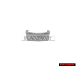 Γνήσιο VW Πλακέτα Σήμα Έμβλημα Τιμονιού Αλουμίνιο - 1Q0419685C 3Q7