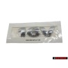 Γνήσιο VW 16V Οπίσθιο Σήμα Έμβλημα Χρωμέ - 6N0853675A 739