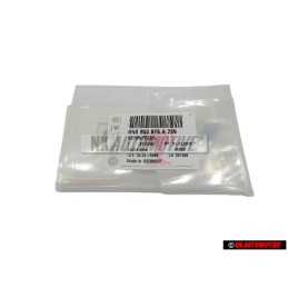 Γνήσιο VW 16V Οπίσθιο Σήμα Έμβλημα Χρωμέ - 6N0853675A 739