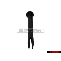 Γνήσιο VW Οδηγός Για Προσκέφαλο, Ρυθμιζόμενο Σατινέ Μαύρο - 811881939 01C