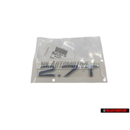Γνήσιο Audi 2.7T Οπίσθιο Σήμα Έμβλημα Χρωμέ - 4B0853743R 2ZZ