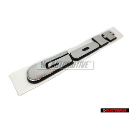 Γνήσιο VW GOLF Οπίσθιο Σήμα Έμβλημα Χρωμέ - 1H6853687AHZ10