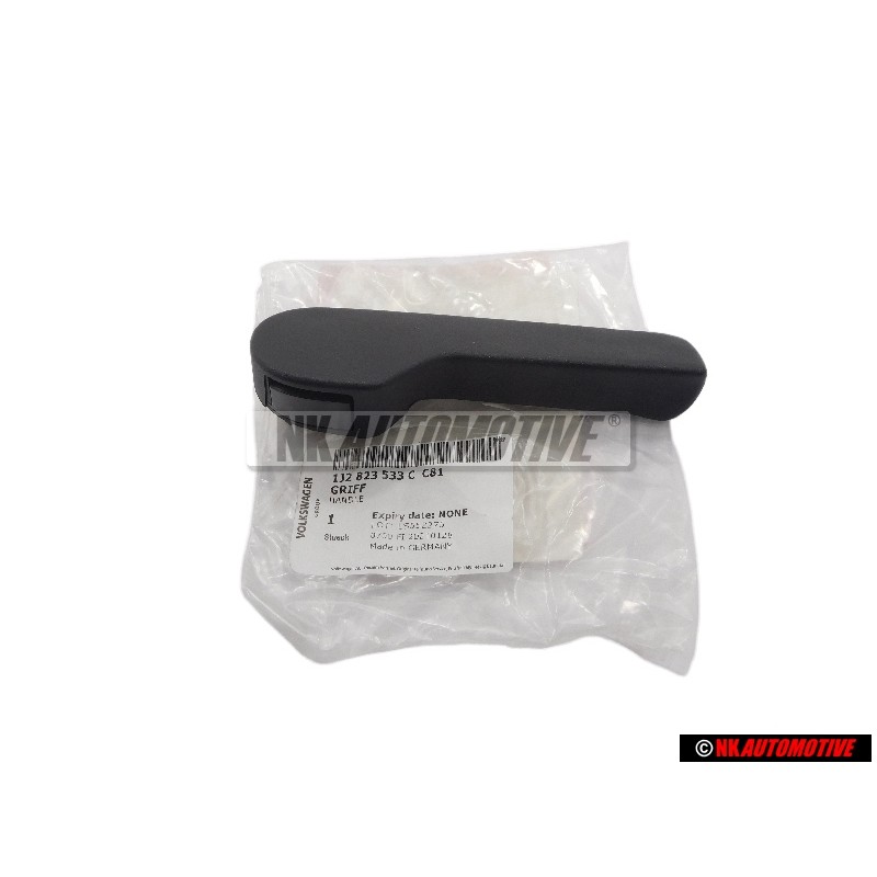 Γνήσιο VW Λαβή Για Ντίζα Κλειδαριάς Καπό Off-Black - 1J2823533C C81