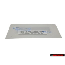 Γνήσιο VW 4MOTION Οπίσθιο Σήμα Έμβλημα Χρωμέ Κόκκινο - 2H0853675E GQF
