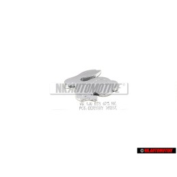 Γνήσιο VW RABBIT Οπίσθιο Σήμα Έμβλημα Χρωμέ - 1J0853675AK739