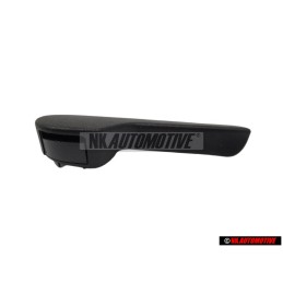 Γνήσιο VW Λαβή Για Ντίζα Κλειδαριάς Καπό Σατινέ Μαύρο - 1J2823533C 9B9