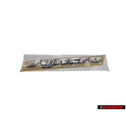 Γνήσιο VW SYNCRO Οπίσθιο Σήμα Έμβλημα Χρωμέ - 701853675A Z10