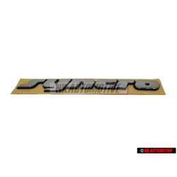 Γνήσιο VW SYNCRO Οπίσθιο Σήμα Έμβλημα Χρωμέ - 701853675A Z10