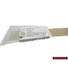 Γνήσιο VW SYNCRO Οπίσθιο Σήμα Έμβλημα Χρωμέ - 701853675A Z10