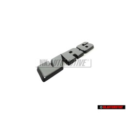 Γνήσιο VW VR6 Οπίσθιο Σήμα Έμβλημα Χρωμέ - 3A0853675 Z10