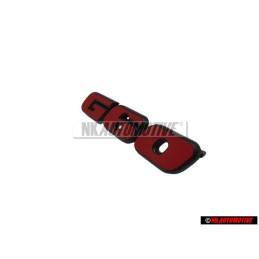 Γνήσιο VW G60 Εμπρόσθιο Σήμα Έμβλημα Μάσκας Κόκκινο - 535853679 QN5