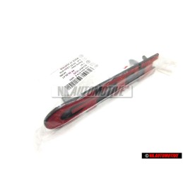 Γνήσιο VW GTI Εμπρόσθιο Σήμα Έμβλημα Μάσκας Κόκκινο - 1H6853679E QN5