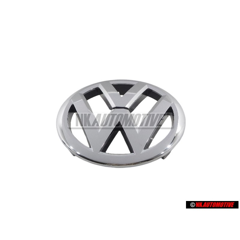 Γνήσιο VW Εμπρόσθιο Σήμα Έμβλημα Μάσκας Χρωμέ - 1T0853601E ULM