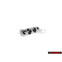 Γνήσιο VW GTD Εμπρόσθιο Σήμα Έμβλημα Μάσκας Χρωμέ - 5G0853679R IDJ