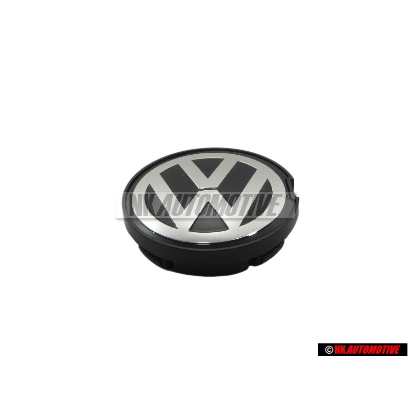 Γνήσιο VW Κάλυμμα Χρώματα Χρωμίου/Μαύρο - 6N0601171 BXF