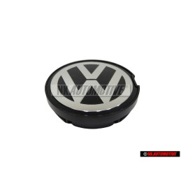 Γνήσιο VW Κάλυμμα Χρώματα Χρωμίου/Μαύρο - 6N0601171 BXF