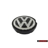 Γνήσιο VW Κάλυμμα Χρώματα Χρωμίου/Μαύρο - 6N0601171 BXF
