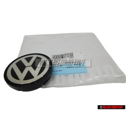Γνήσιο VW Κάλυμμα Χρώματα Χρωμίου/Μαύρο - 6N0601171 BXF