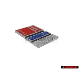 Γνήσιο Audi S6 PLUS Οπίσθιο Σήμα Έμβλημα Χρωμέ Κόκκινο - 4A9853735C 2ZZ