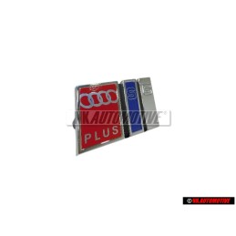 Γνήσιο Audi S6 PLUS Εμπρόσθιο Σήμα Έμβλημα Μάσκας Χρωμέ Κόκκινο - 4A5853736D 2ZZ