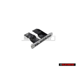 Γνήσιο Audi QUATTRO Εμπρόσθιο Σήμα Έμβλημα Μάσκας Χρωμέ - 4E0853736A 2ZZ
