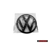 Γνήσιο VW Εμπρόσθιο Σήμα Έμβλημα Μάσκας Μάυρο - 1J0853601A 041