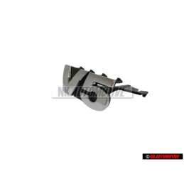 Γνήσιο VW V5 Εμπρόσθιο Σήμα Έμβλημα Μάσκας Χρωμέ - 1J6853679 FDY