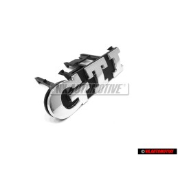 Γνήσιο VW GTI Εμπρόσθιο Σήμα Έμβλημα Μάσκας Χρωμέ - 1J6853679C FDY