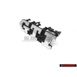 Γνήσιο VW GTI Εμπρόσθιο Σήμα Έμβλημα Μάσκας Χρωμέ - 1J6853679C FDY