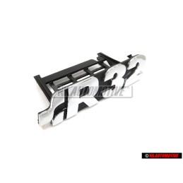 Γνήσιο VW R32 Εμπρόσθιο Σήμα Έμβλημα Μάσκας Χρωμέ - 1J6853679D PWV