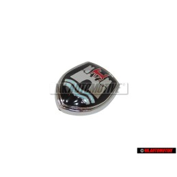 Γνήσιο VW Wolfsburg Ultima Edition Εμπρόσθιο Σήμα Έμβλημα Μάσκας - 1BM853601B