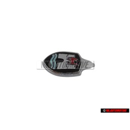 Γνήσιο VW Wolfsburg Ultima Edition Εμπρόσθιο Σήμα Έμβλημα Μάσκας - 1BM853601B