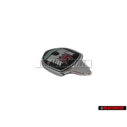Γνήσιο VW Wolfsburg Ultima Edition Εμπρόσθιο Σήμα Έμβλημα Μάσκας - 1BM853601B