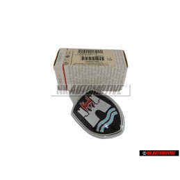 Γνήσιο VW Wolfsburg Ultima Edition Εμπρόσθιο Σήμα Έμβλημα Μάσκας - 1BM853601B