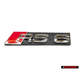 Γνήσιο Audi RS6 Εμπρόσθιο Σήμα Έμβλημα Μάσκας - 4B0853736B 2ZZ